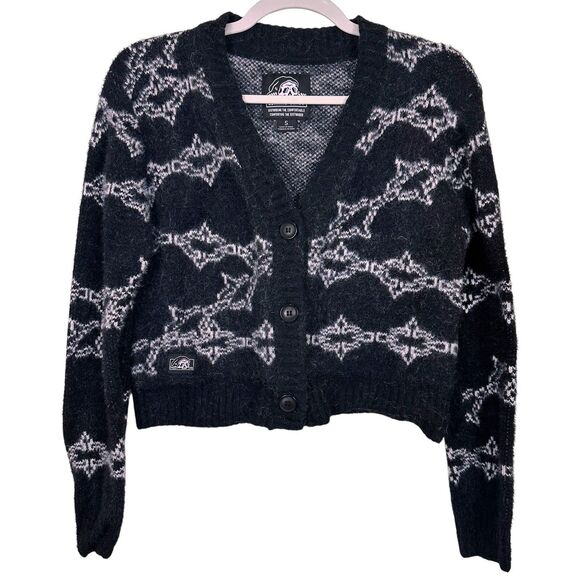 Lurking Class Skull S Sweater Womens Chains Thorns Emo Grunge Goth Punk Creepy - Picture 1 of 11